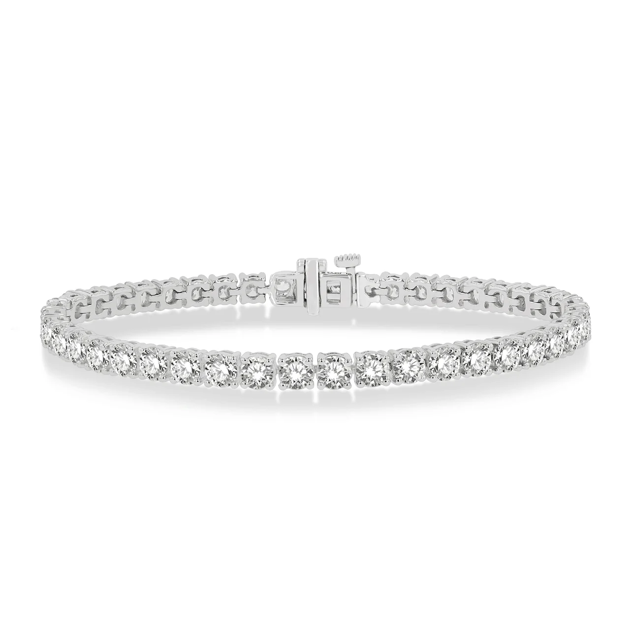 Hamilton Select 14k Gold Diamond Line Bracelet - Image 10