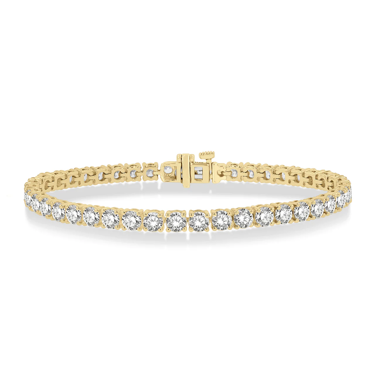 Hamilton Select 14k Gold Diamond Line Bracelet - Image 11