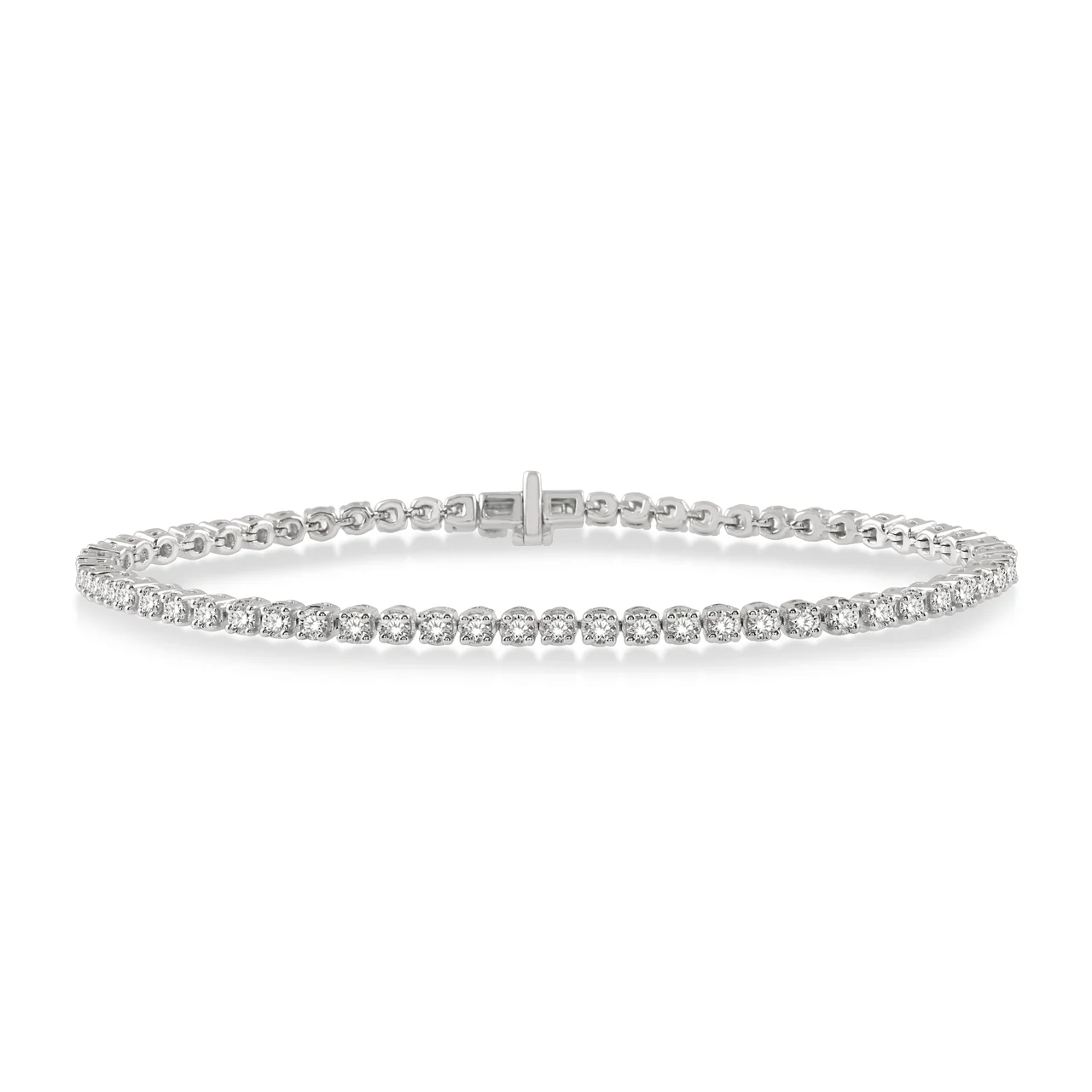 Hamilton Select 14k Gold Diamond Line Bracelet - Image 6