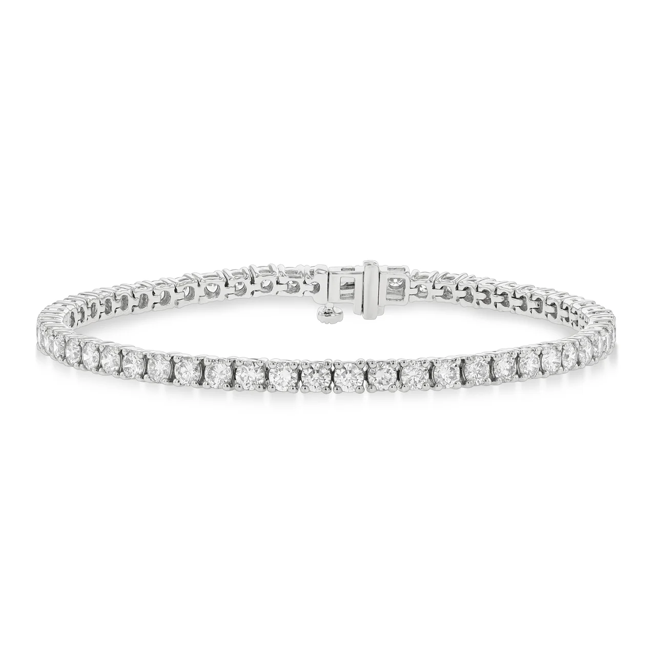 Hamilton Select 14k Gold Diamond Line Bracelet - Image 8