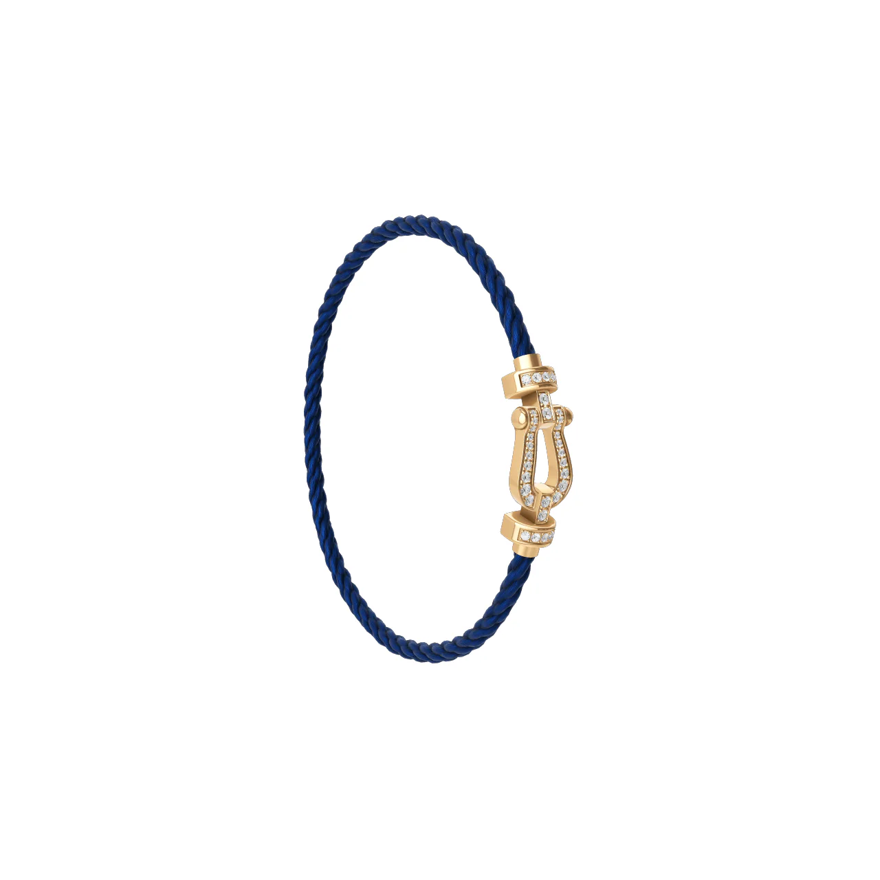 FRED Force 10 Navy Cord with 18k MD Diamond Buckle , Exclusively at Hamilton Jewelers - Image 3