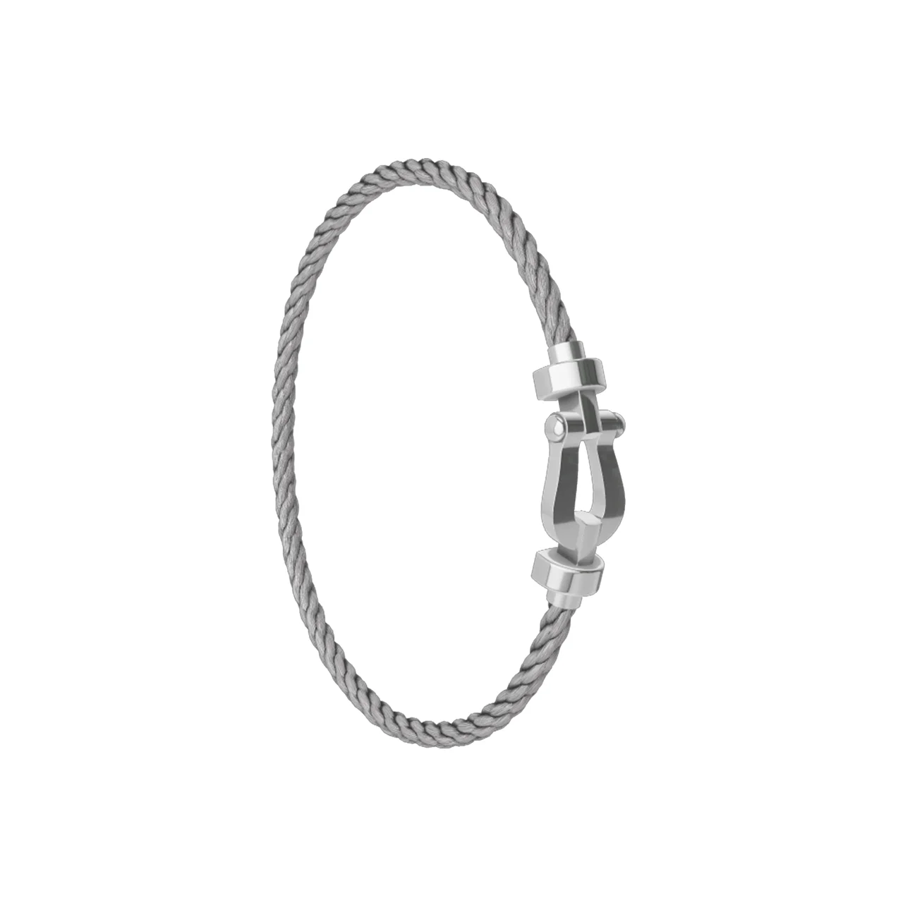 FRED Force 10 Steel Cable with 18k White LG Buckle, Exclusively at Hamilton Jewelers - Image 3