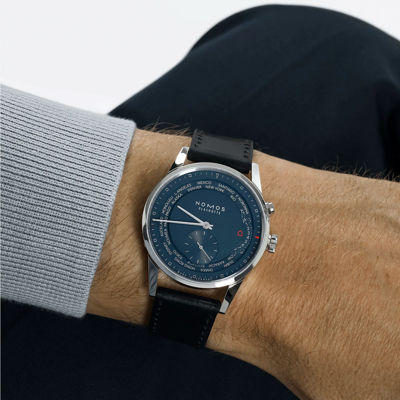 Nomos Zürich Worldtimer Midnight Blue Reference 807 - Image 3