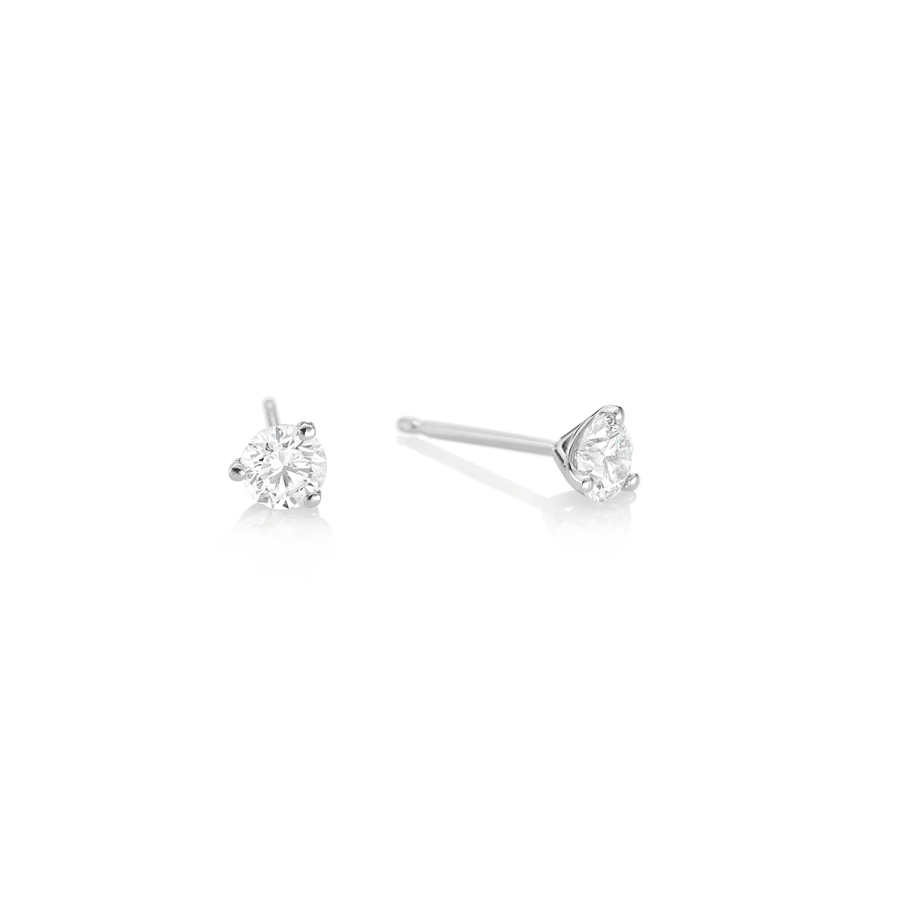 The Hamilton Classic Collection Diamond Stud Earrings - Image 4