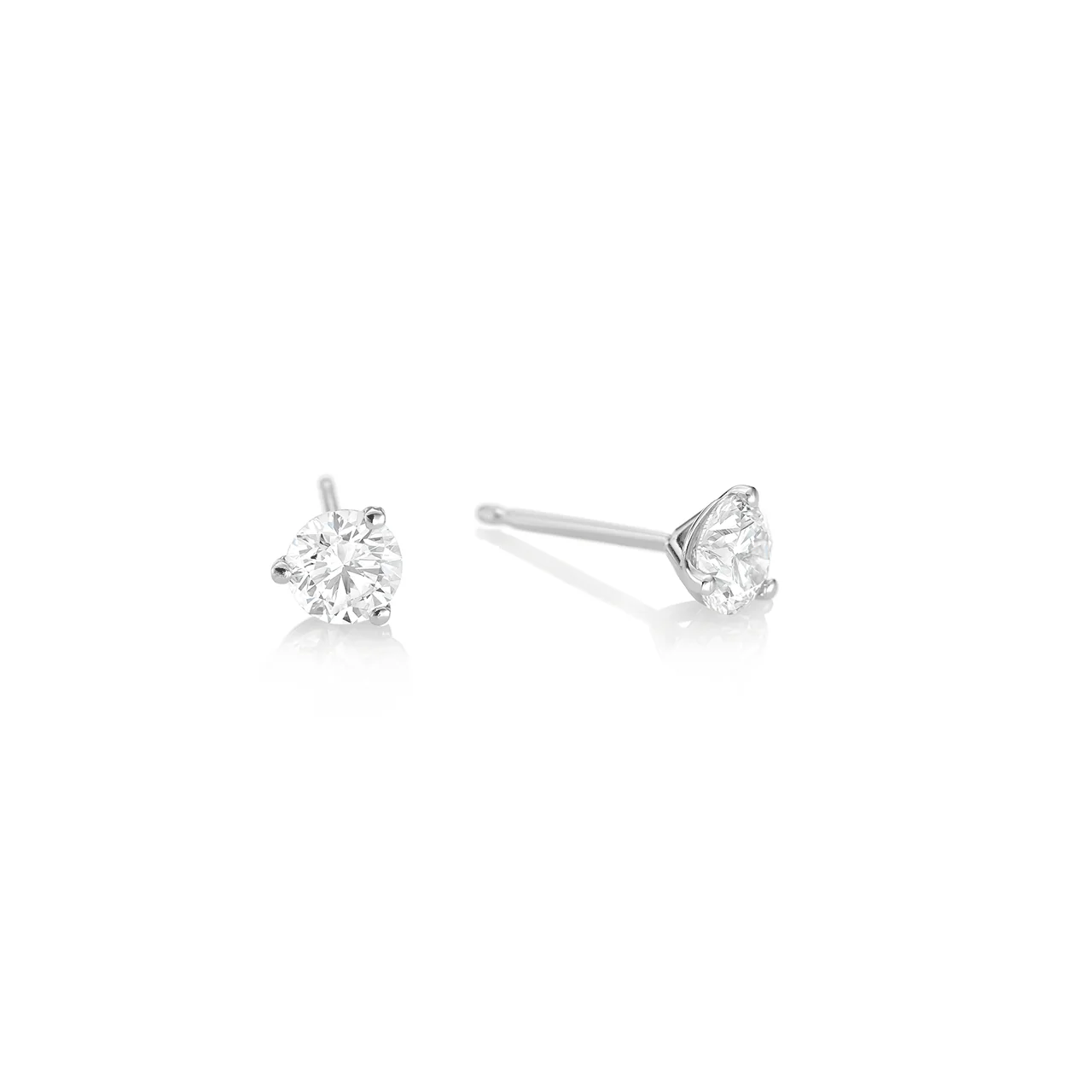 The Hamilton Classic Collection Diamond Stud Earrings - Image 5