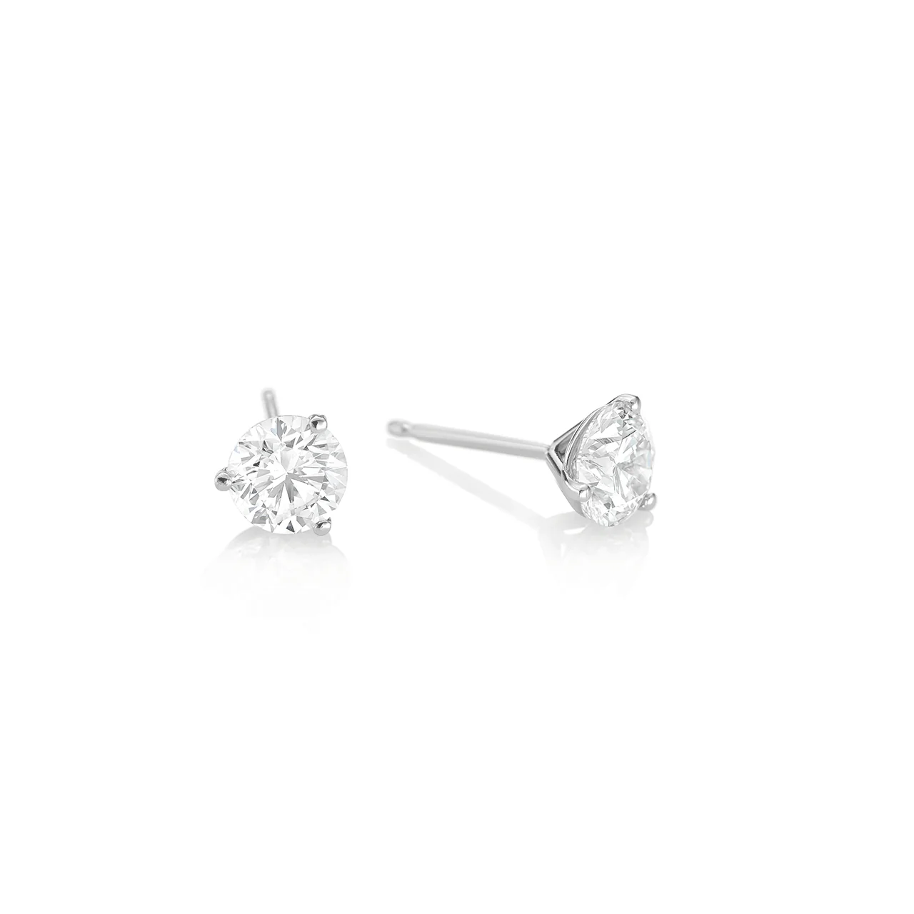 The Hamilton Classic Collection Diamond Stud Earrings - Image 7
